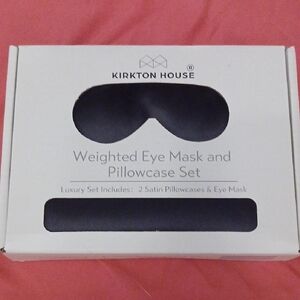 Kirkton House Weighted Eye Mask and Pillowcase Set